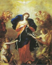 Reproduction du tableau Jésus miséricordieux de Sr Marie Anastasia